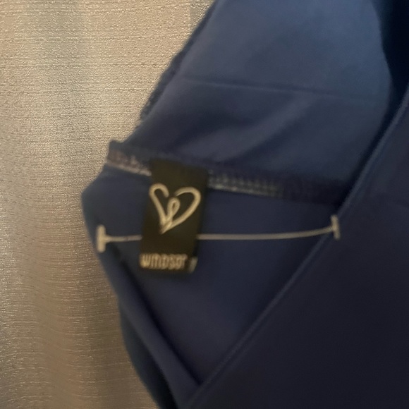 navy blue skater dress very comfortable perfect for any occasion - Picture 3 of 3